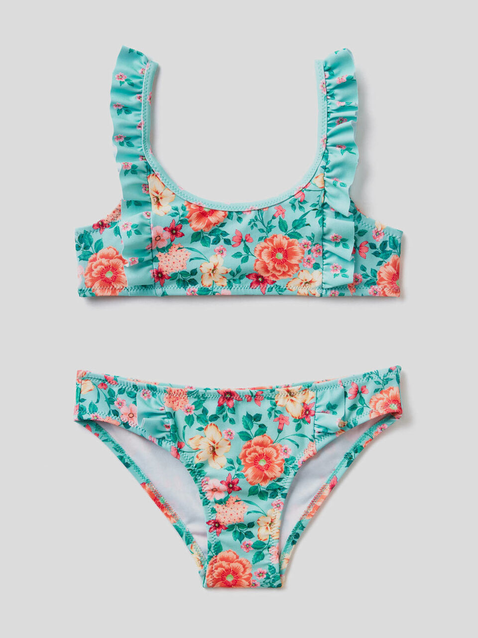 Bikini con estampado floral image number 1