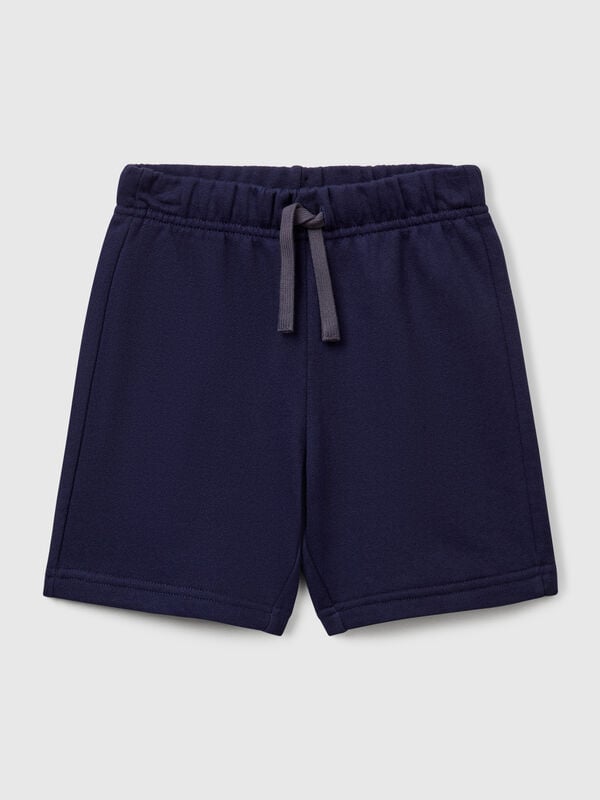 Bermudas de felpa de algodón Niño