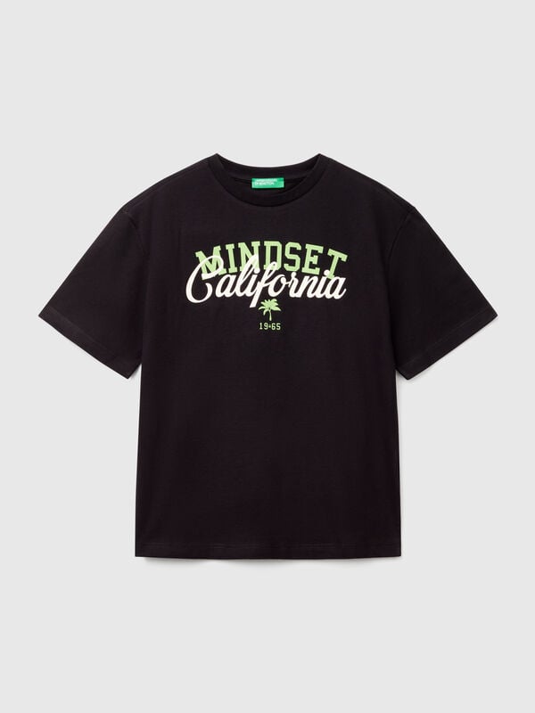 Camiseta de manga corta de algodón  Niño