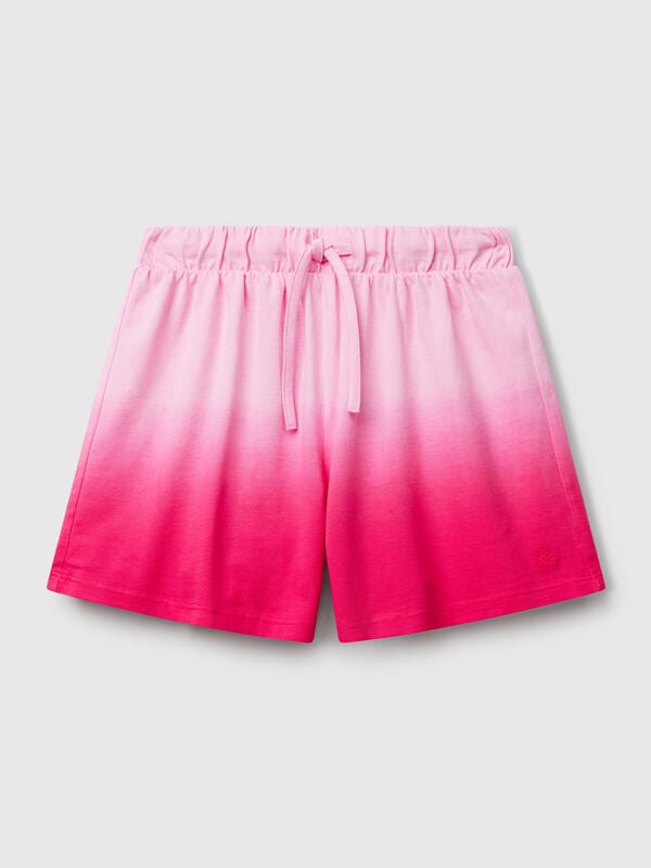 Pantalones cortos teñidos Niña