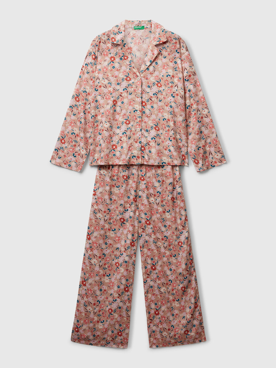 PYJAMA(JACKET+TROUSE Mujer image number 1