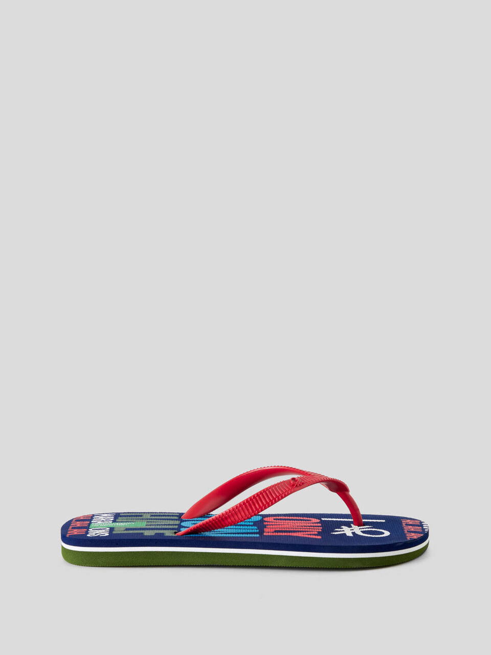 Sandalias de dedo estampadas image number 1
