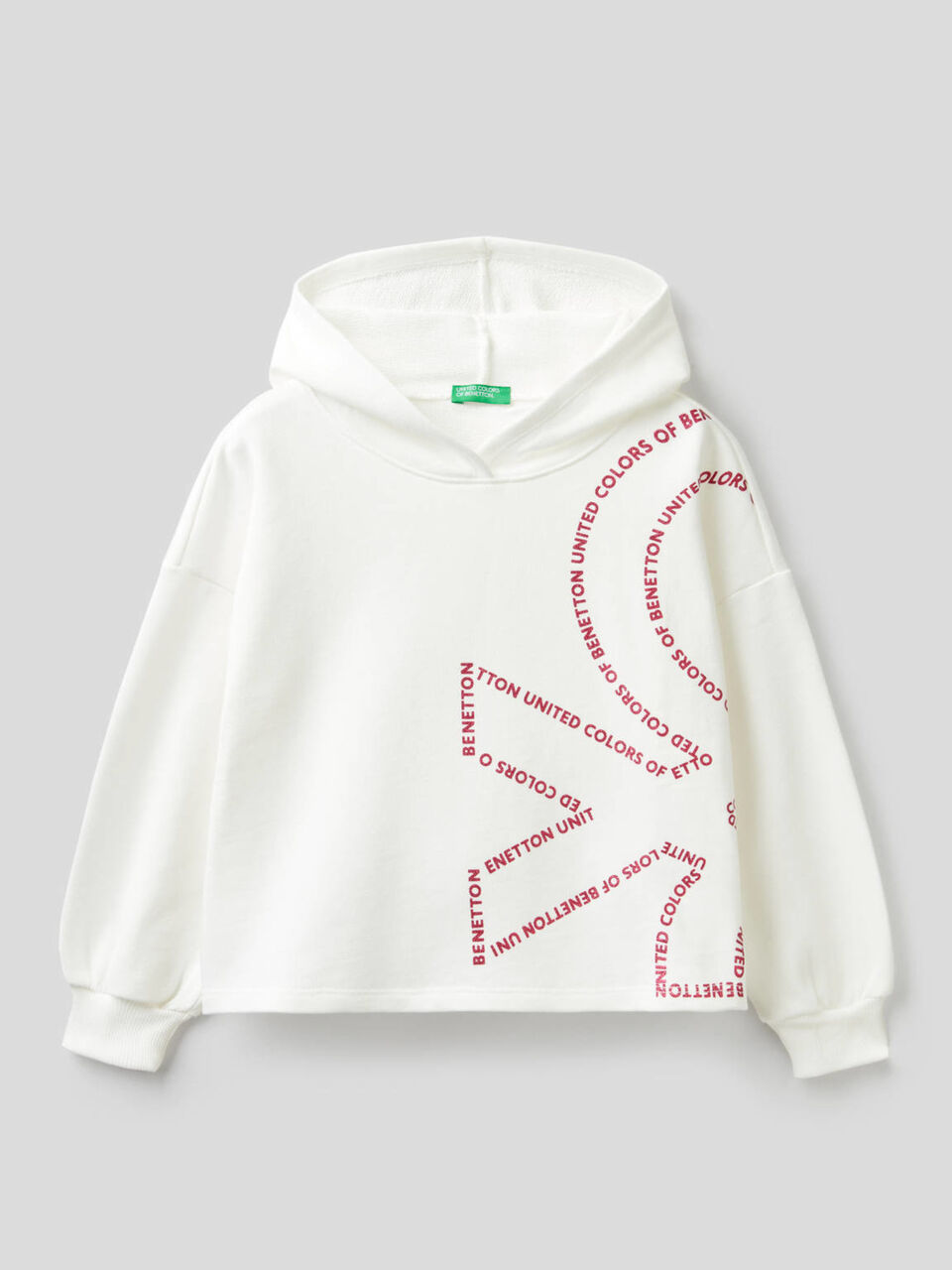 Sudadera boxy de 100 % algodón image number 1