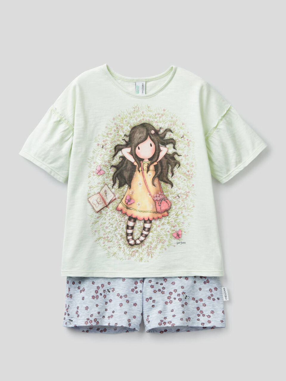 Pijama corto con estampado Gorjuss image number 1