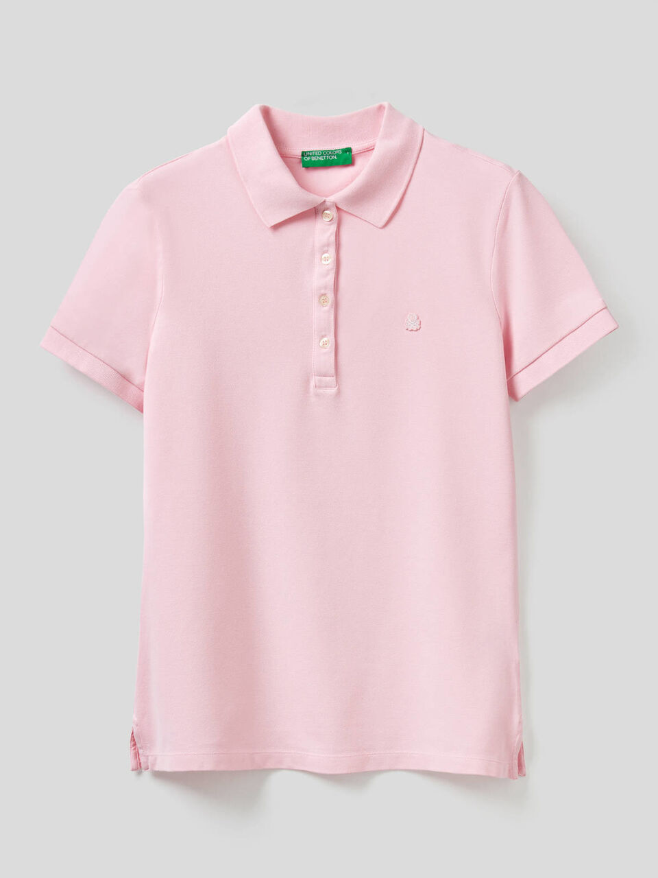 Polo de algodón elástico image number 1