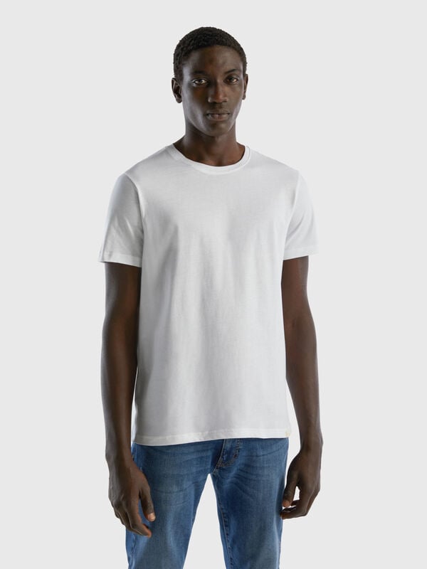 Camiseta blanca Hombre