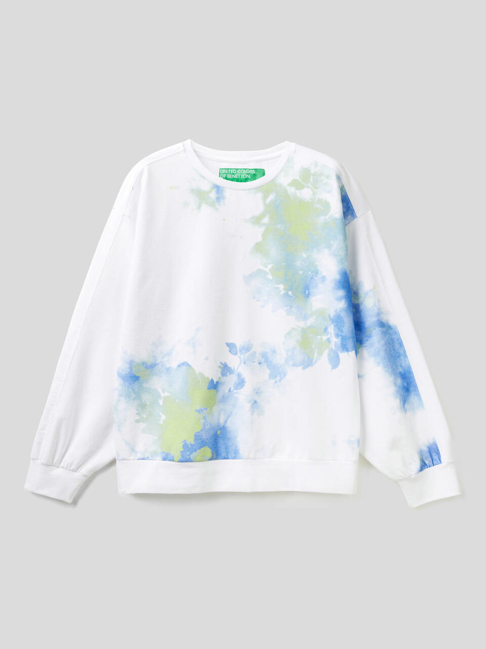 Sudadera de efecto tie-dye image number 1
