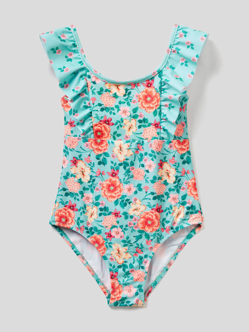 Bañador con estampado floral image number 1