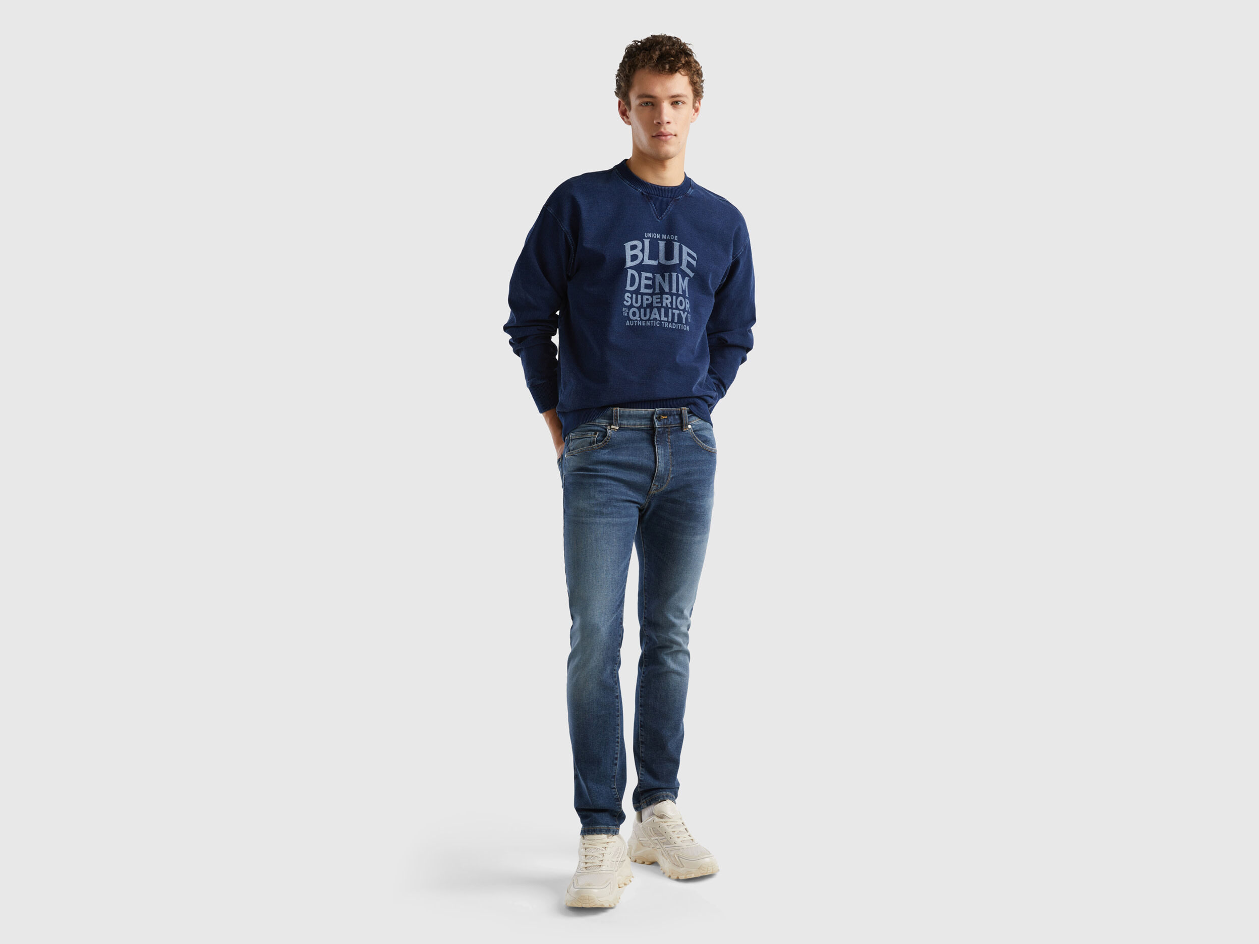 Vaqueros Skinny Hombre Nueva Coleccion 2024 Benetton