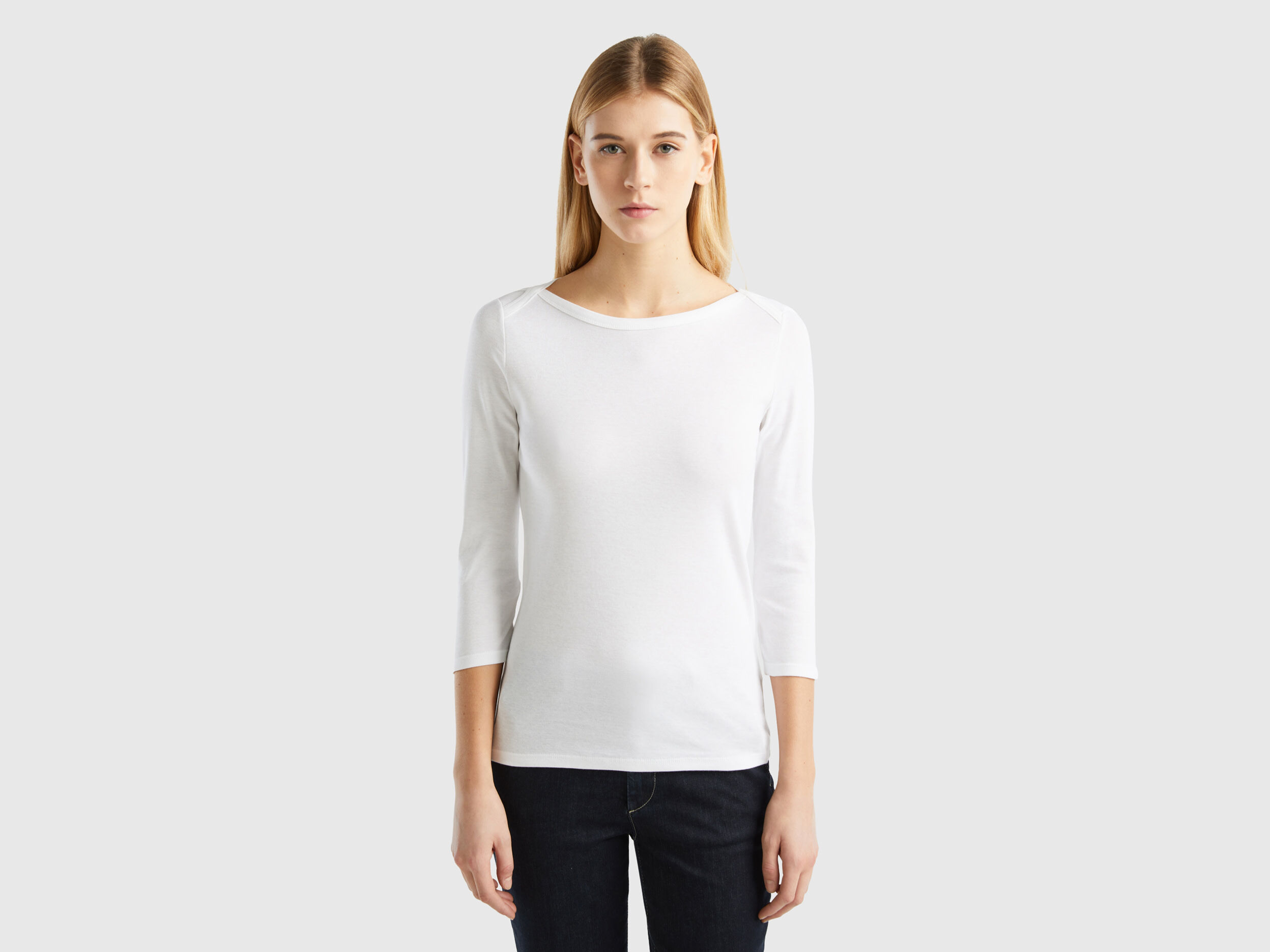 Camisetas basicas benetton mujer shop