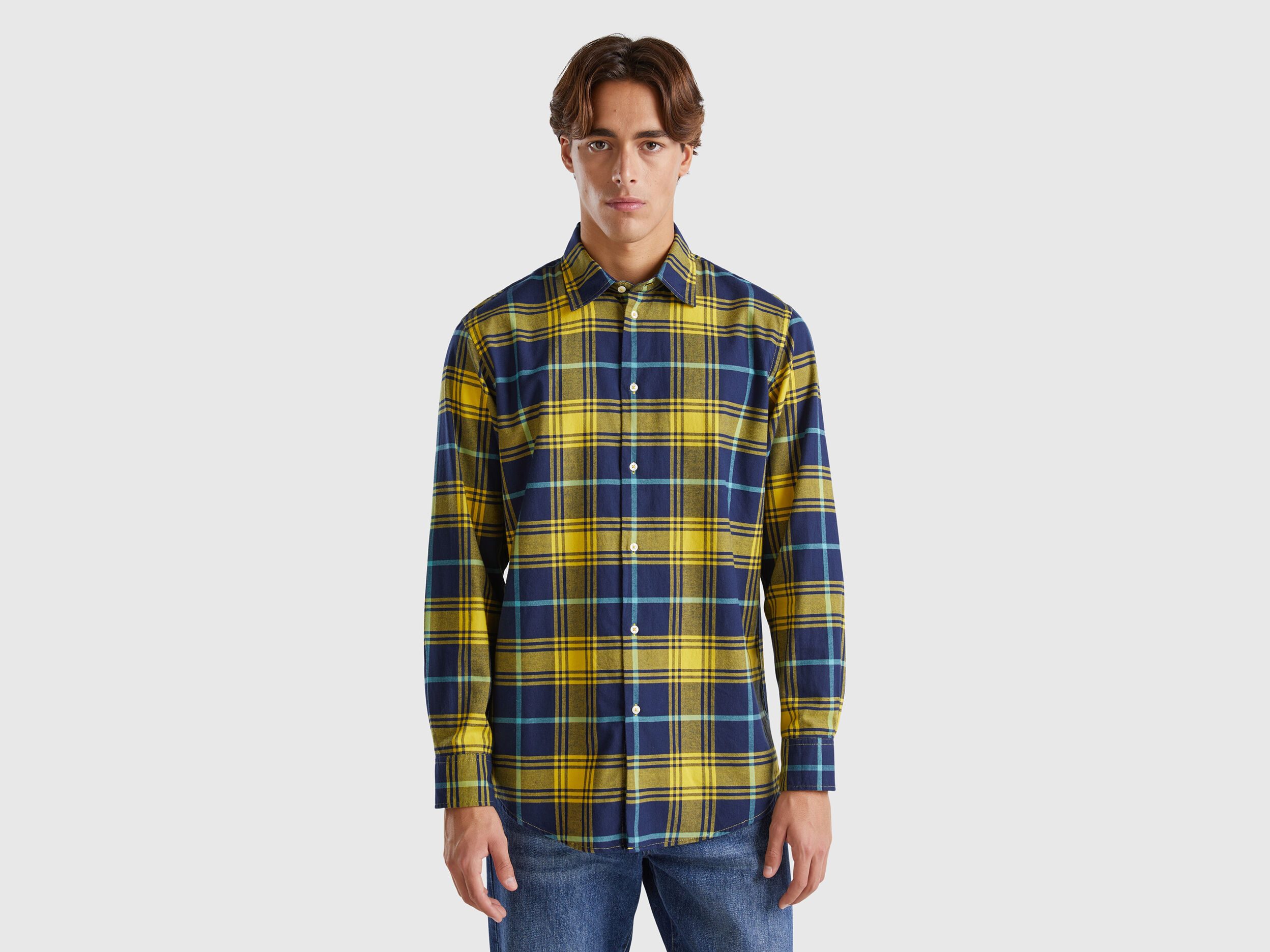 Benetton camisas hombre on sale