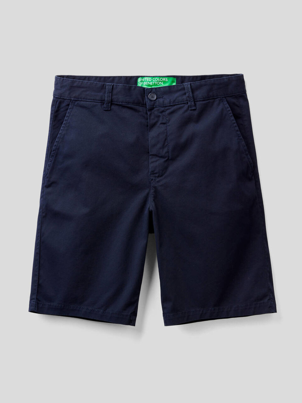 Bermudas chinos de algodón elástico image number 1