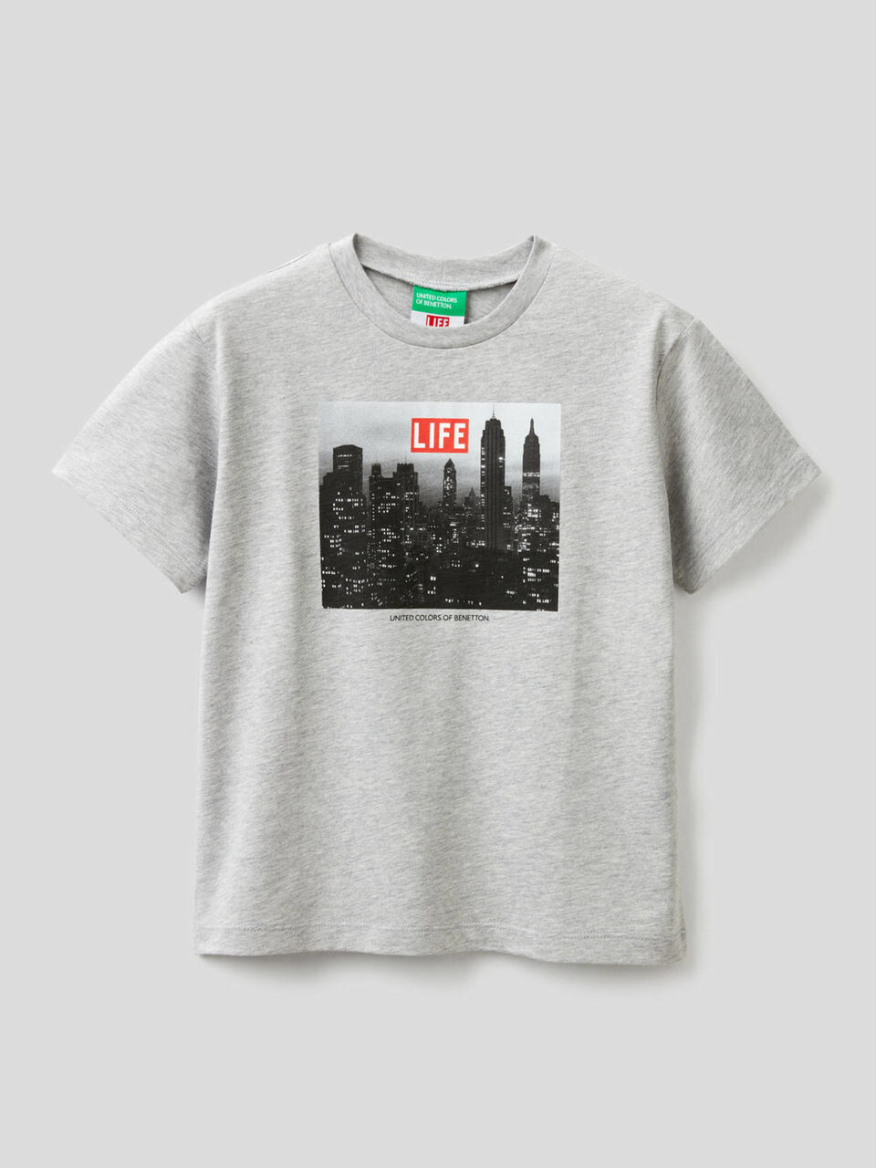 Camiseta "Life" en algodón 100% orgánico image number 1