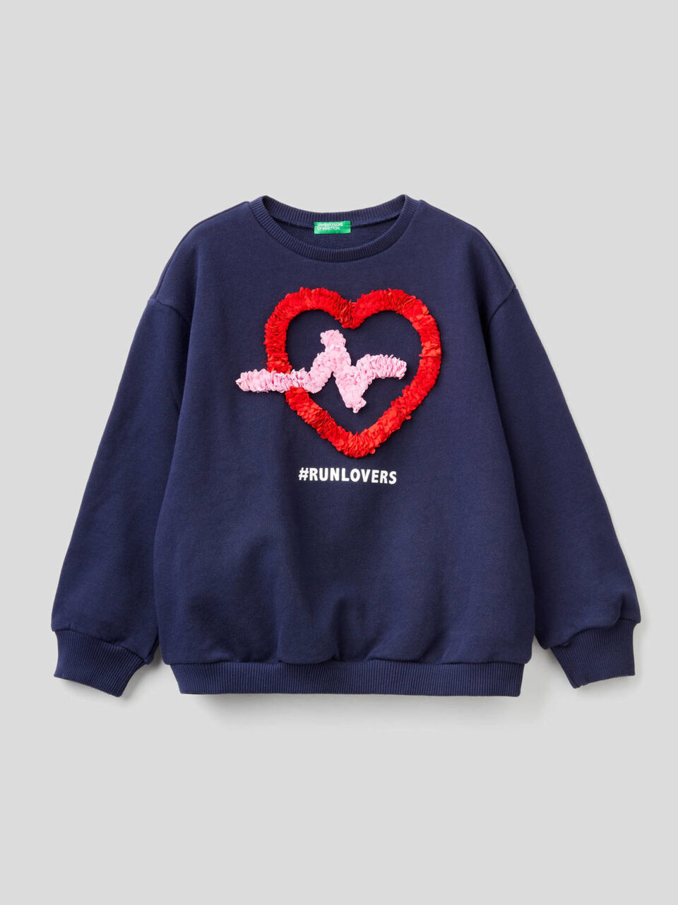 Sudadera de 100 % algodón con aplicación image number 1