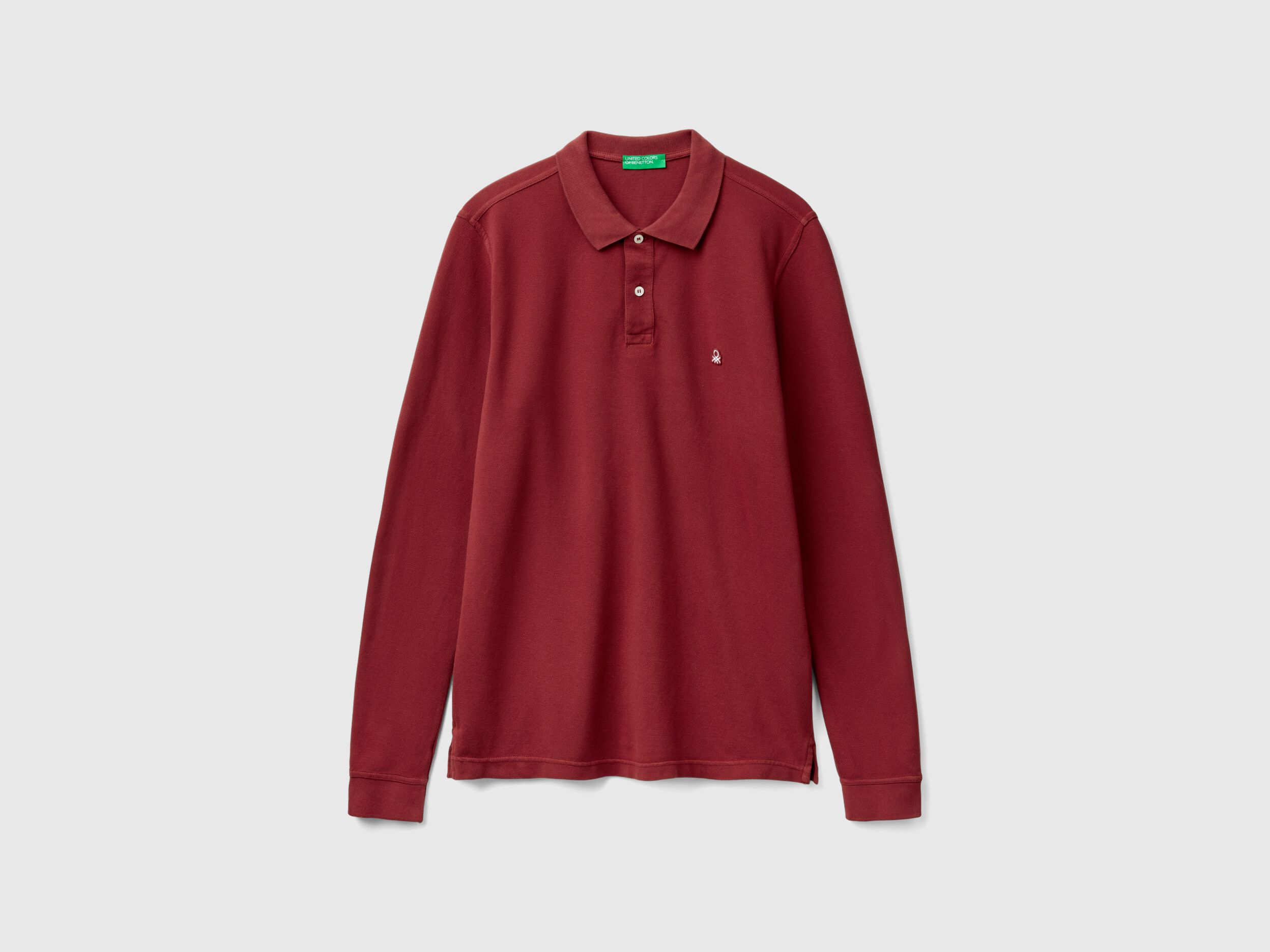 Polos manga larga benetton outlet