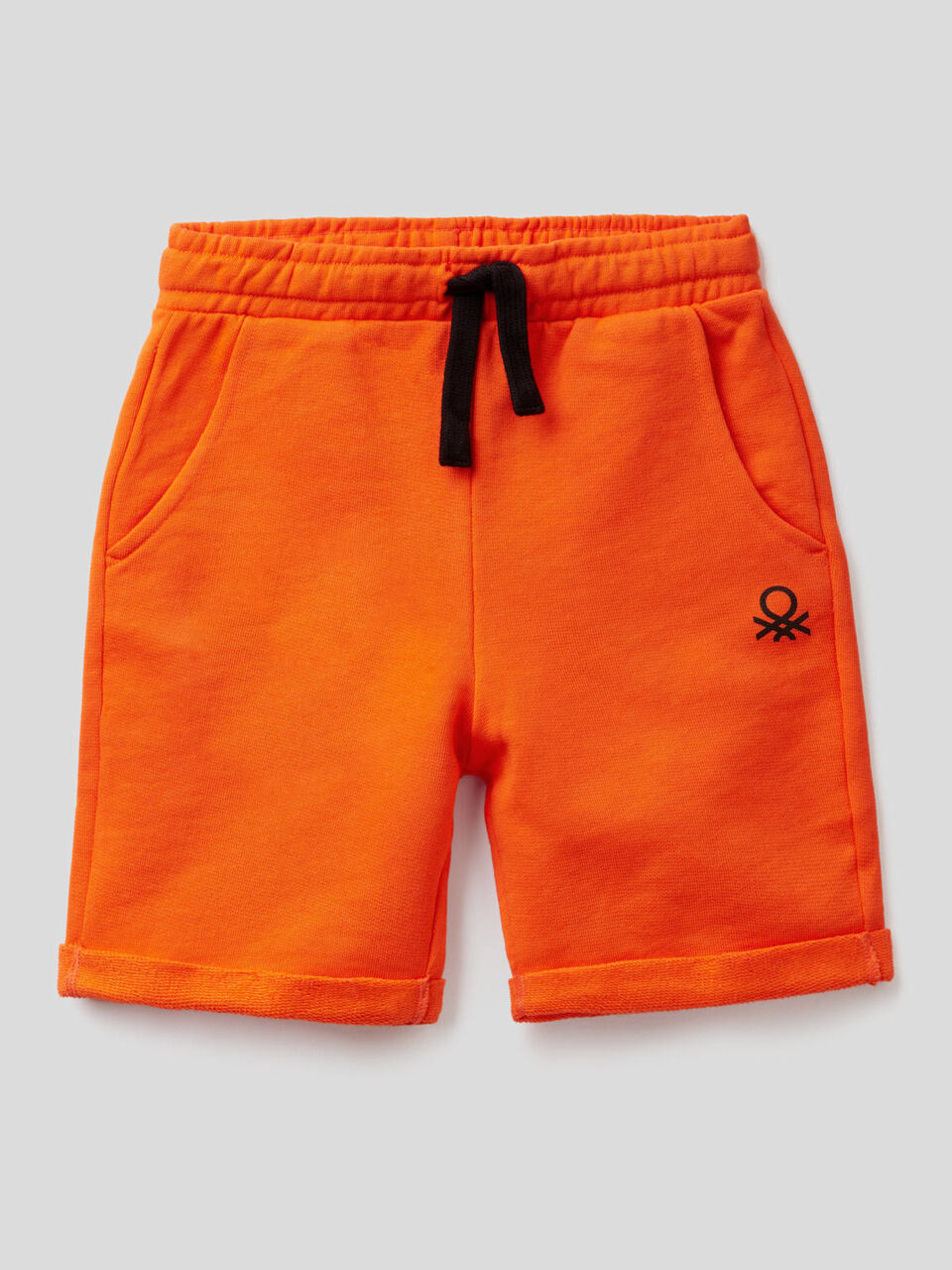 Bermudas de felpa de 100 % algodón image number 1