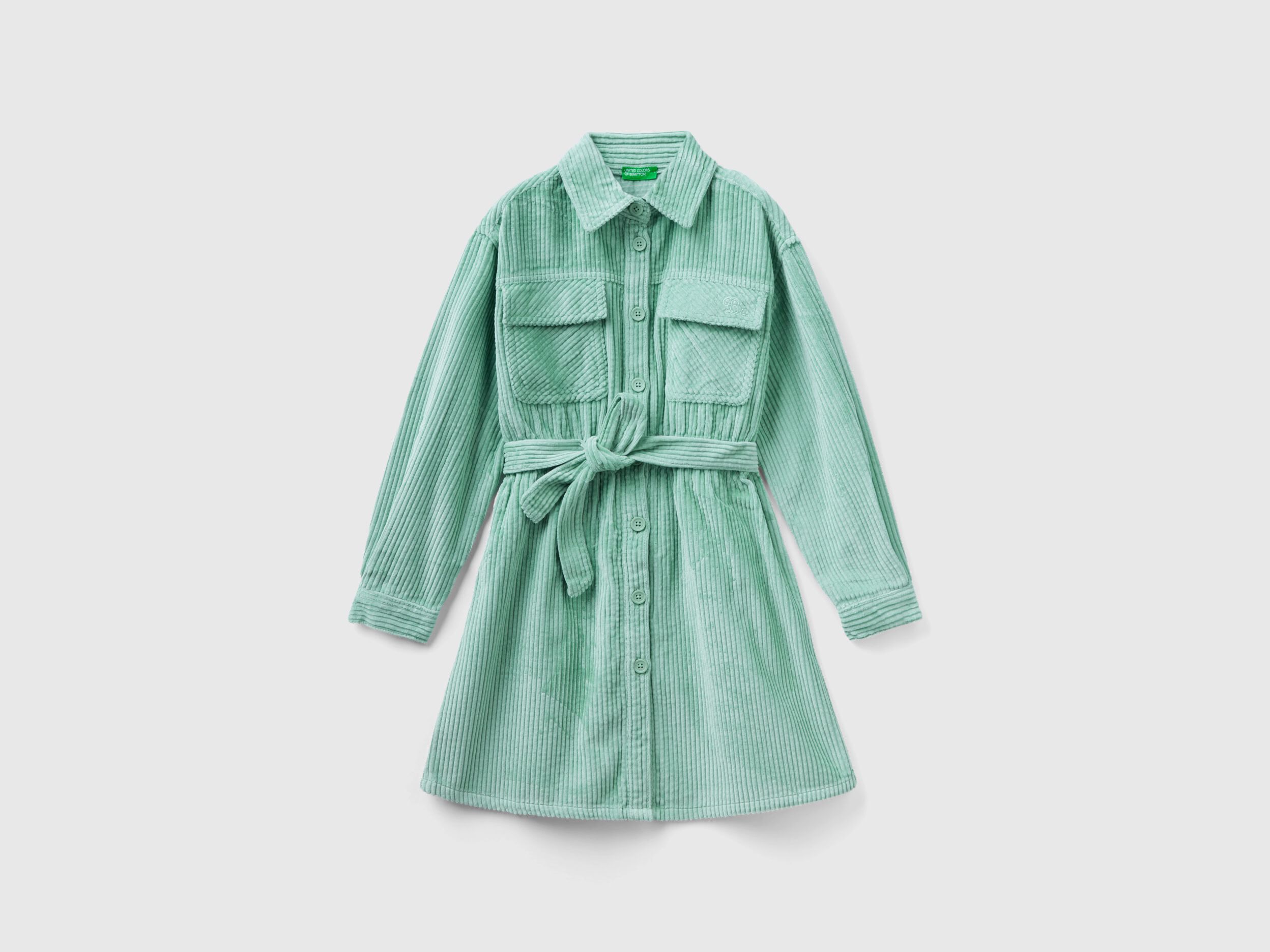 Vestido deals camisero pana