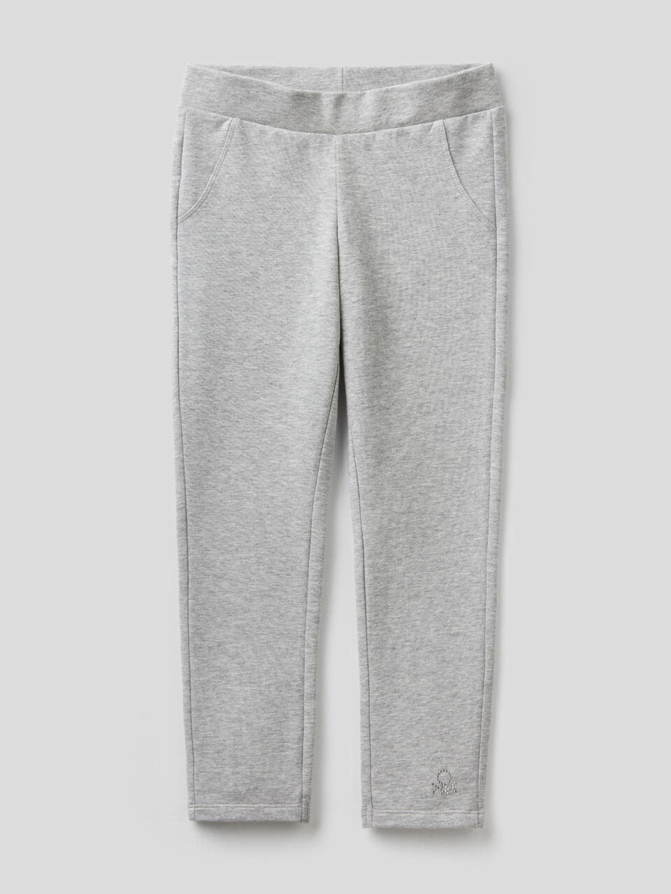 Leggings de felpa con logotipo image number 1