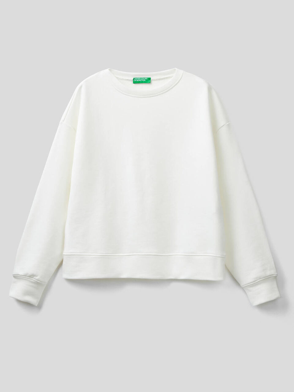 Sudadera de algodón mixto image number 1