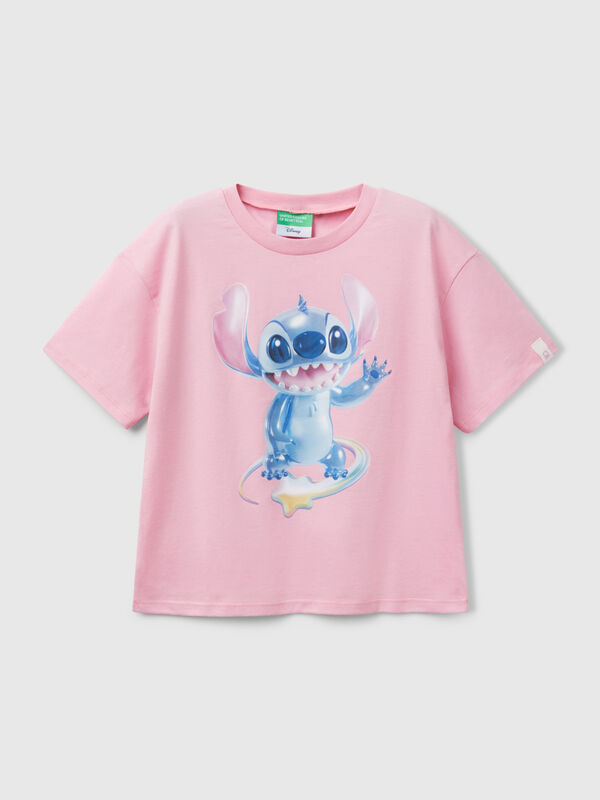 Camiseta boxy fit Lilo &amp; Stitch Niña