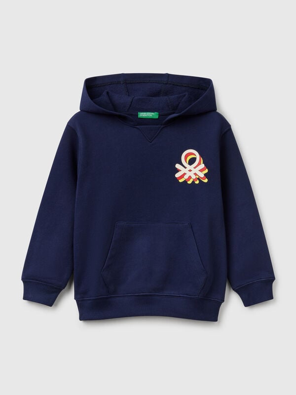 Sudadera con capucha 100% algodón Niño