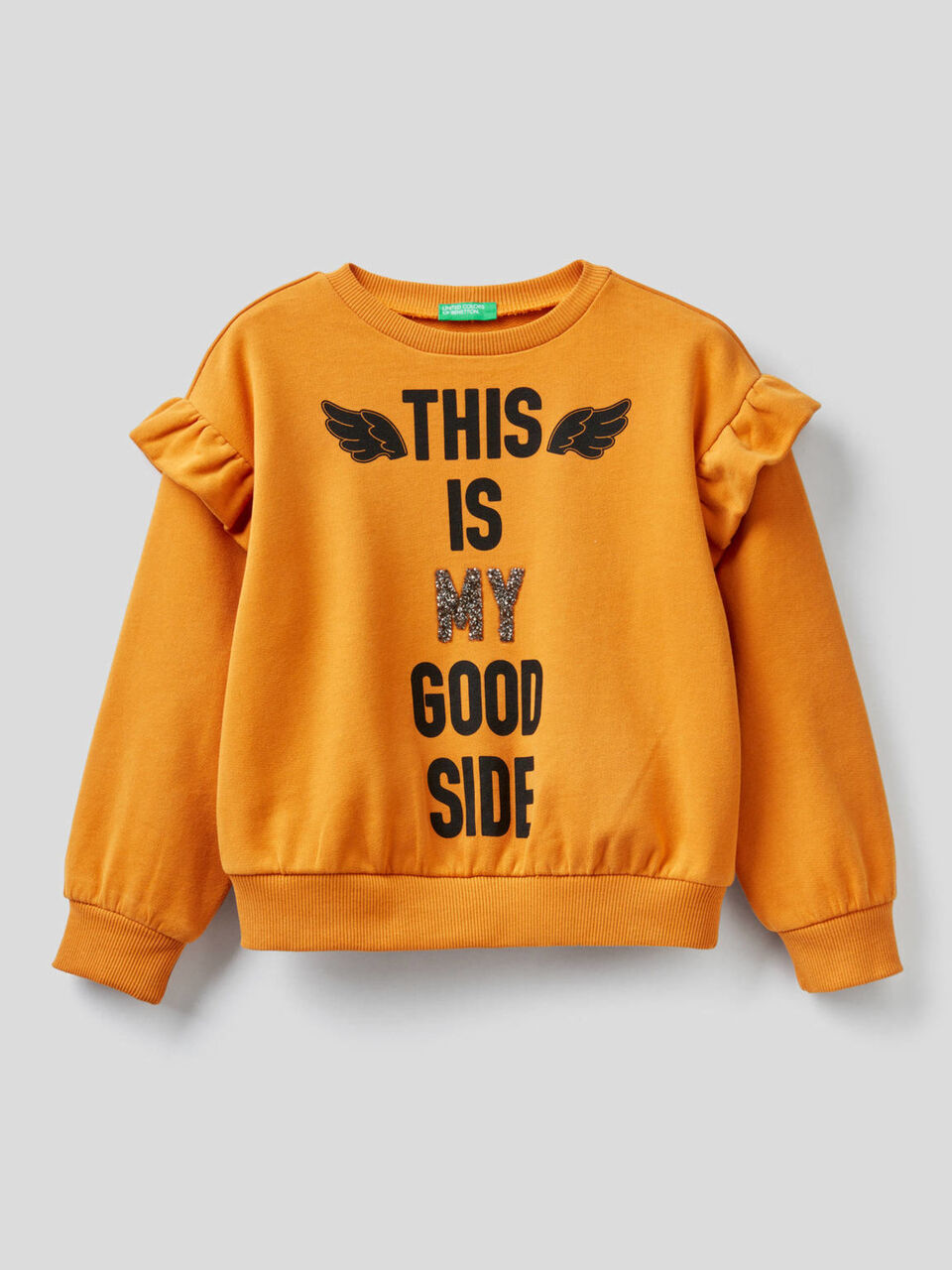 Sudadera con volantes y detalles image number 1