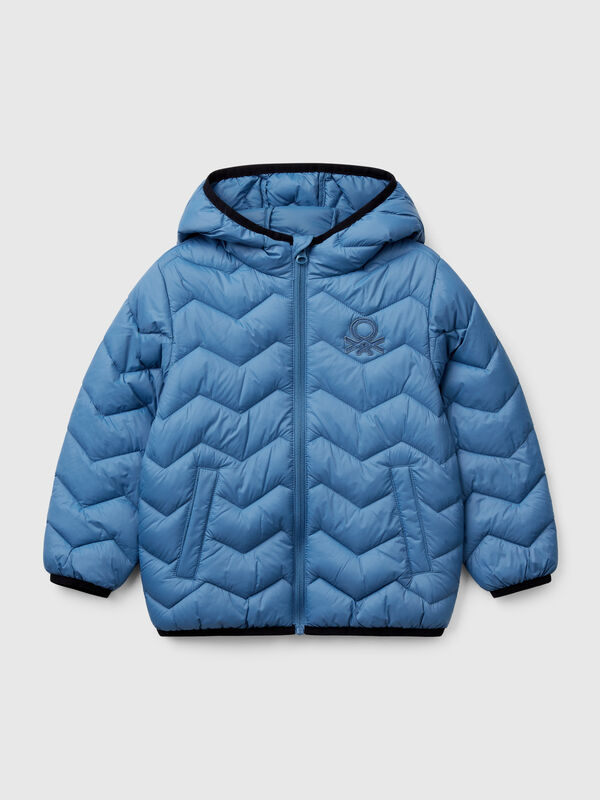 Chaqueta acolchada con capucha Niño