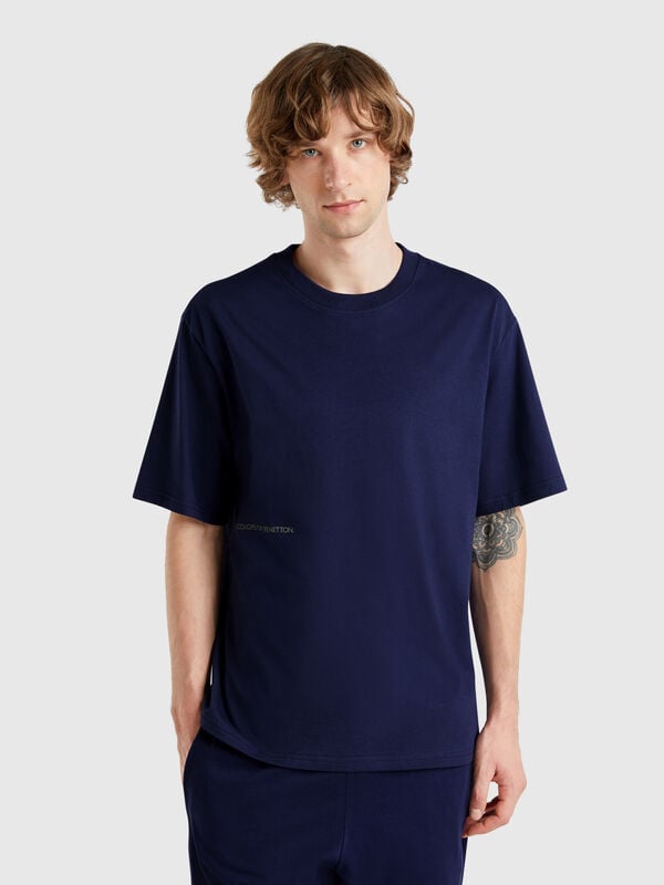 Camiseta con logo estampado Hombre