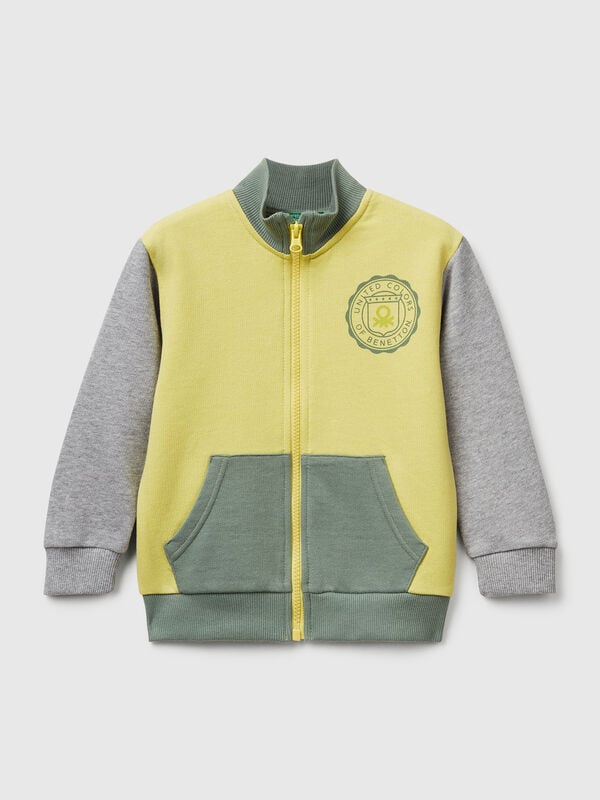 Sudadera de algodón con logo Niño