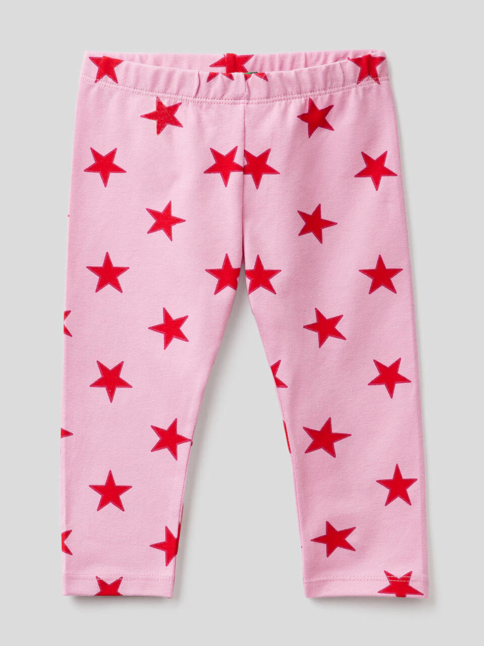 Leggings estampados de algodón elástico image number 1