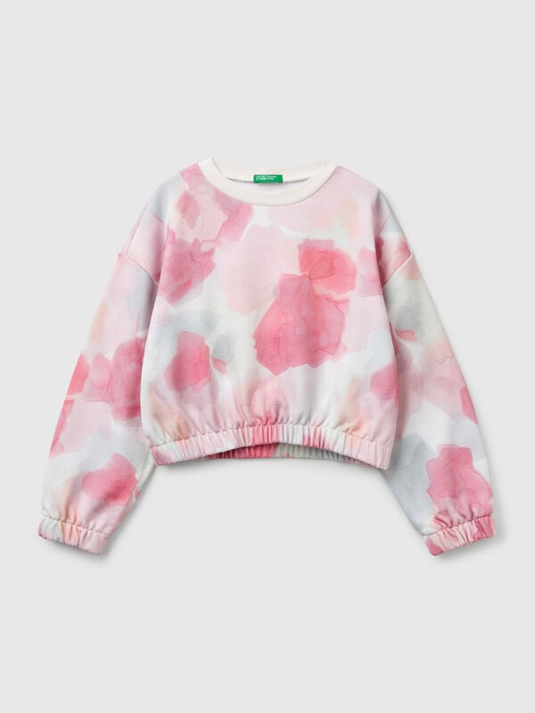 Sudadera con estampado estampado Niña