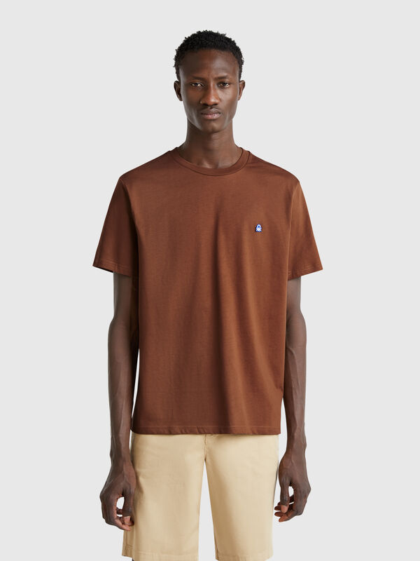 Camiseta básica de algodón  Hombre