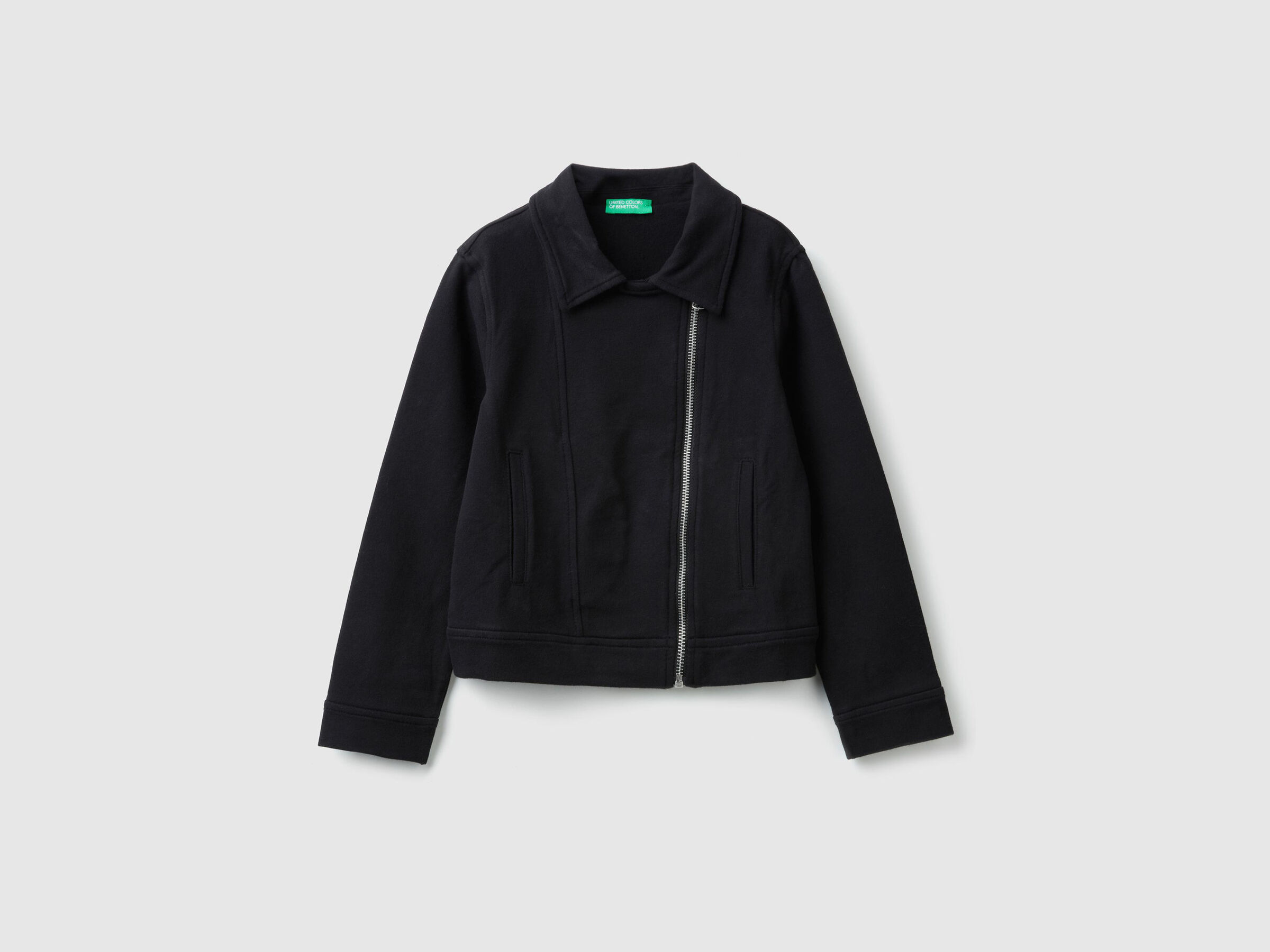Chaqueta de felpa con cremallera image number null