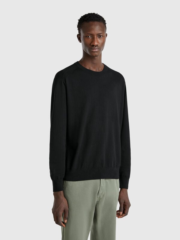 Jersey mezcla de viscosa y seda Hombre