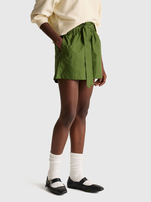 Bermudas con faja Mujer