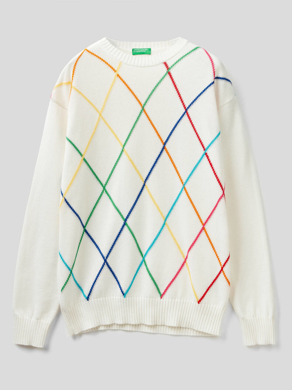Jersey de rombos multicolor image number 1