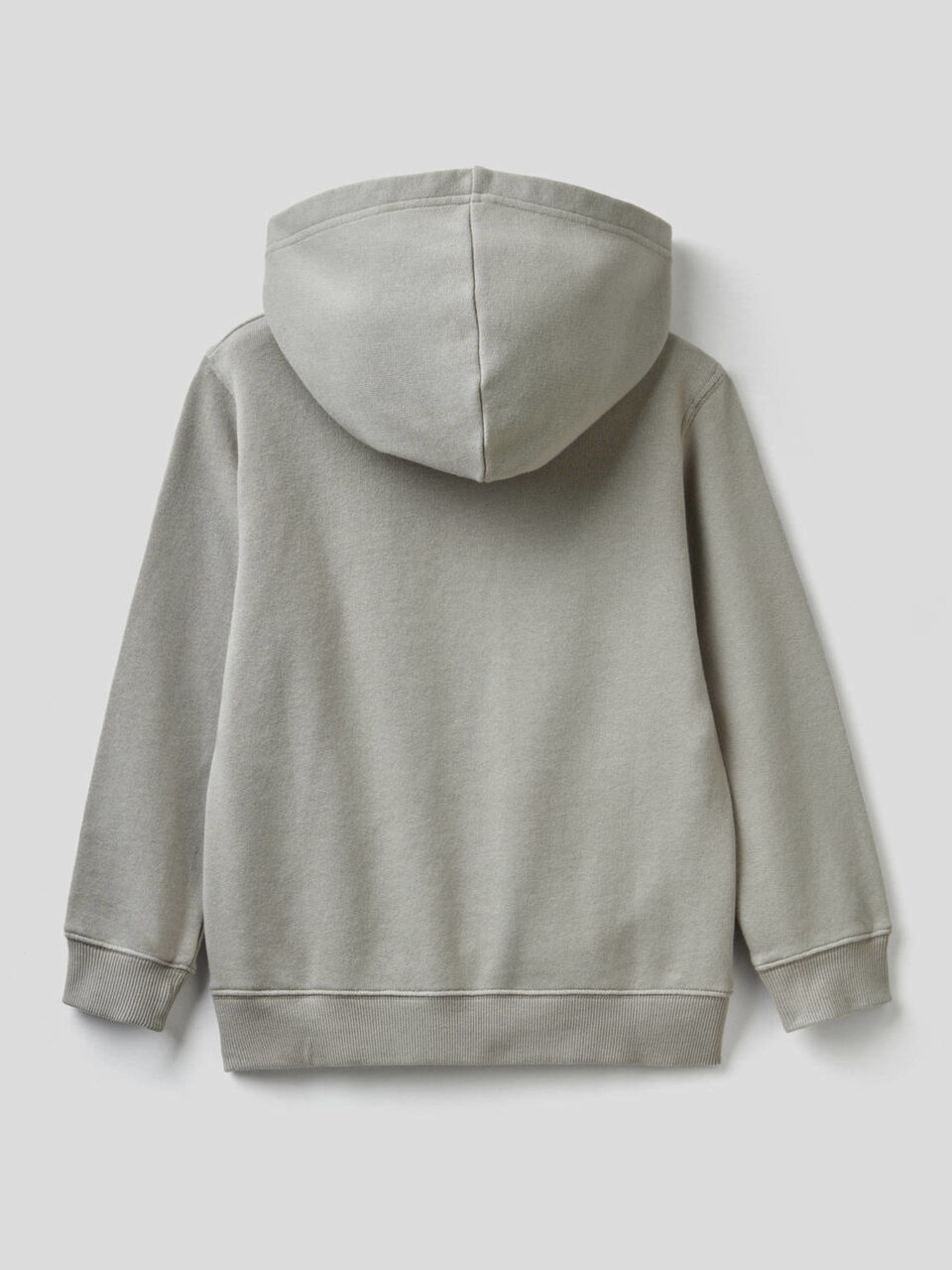 Sudadera de 100 % algodón con maxiestampado image number 2