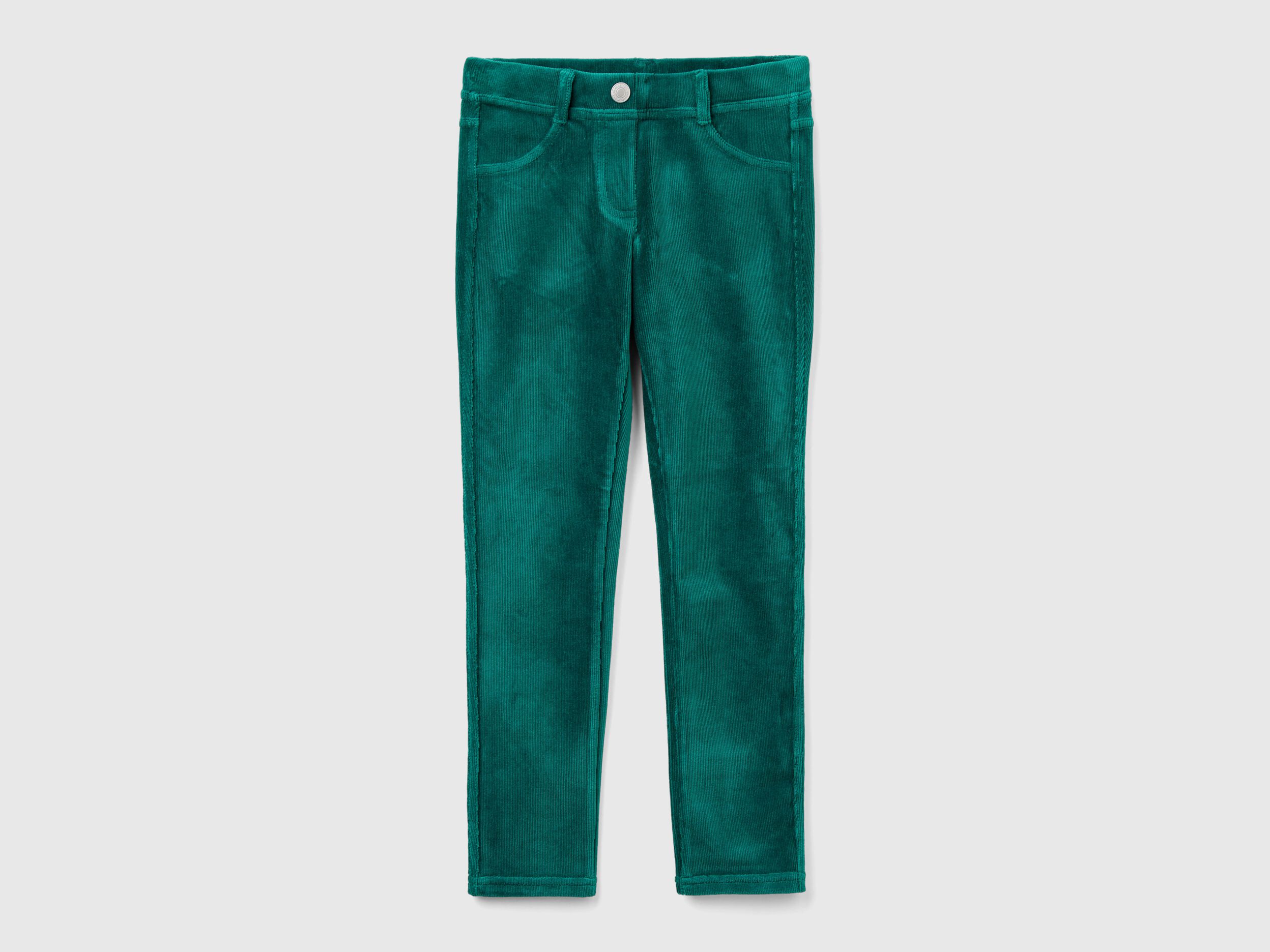 Pantalones Nina Franela Denim Chenilla o Algodon