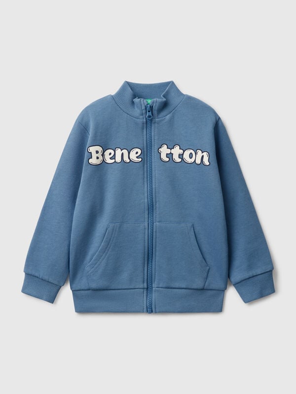 Sudadera de algodón con cremallera Niño