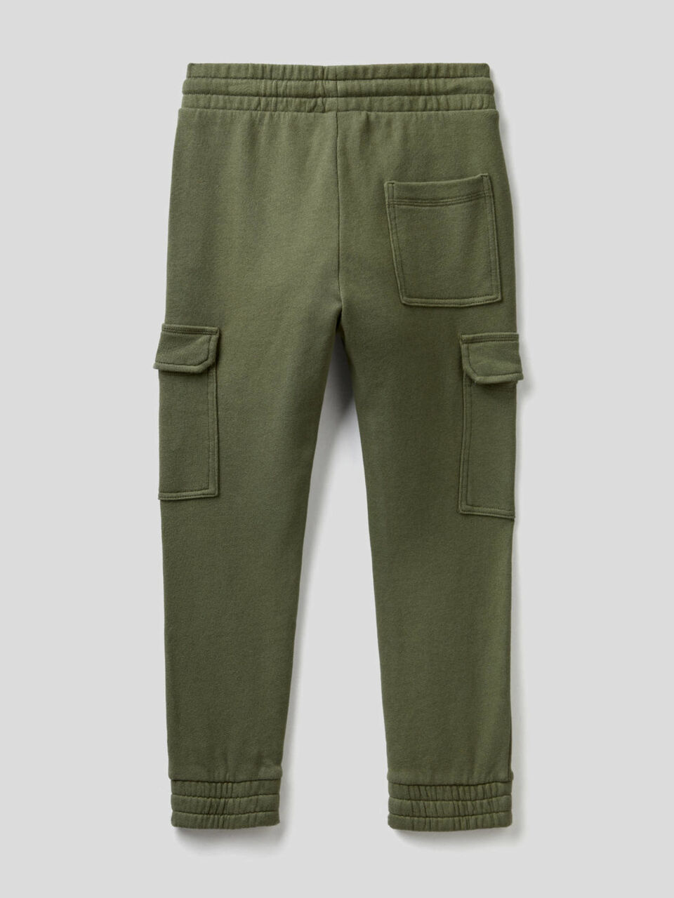Pantalón cargo en felpa de algodón image number 2