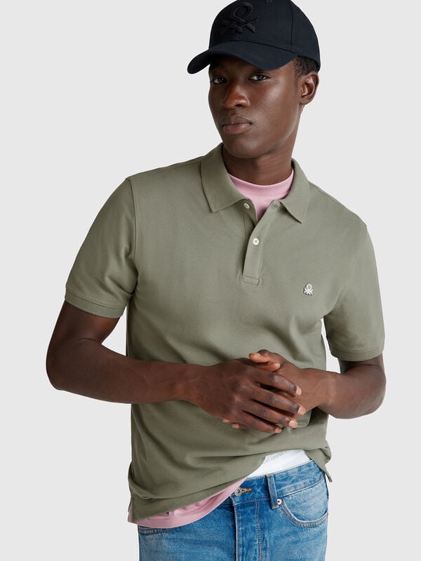 Polo ajustado Hombre