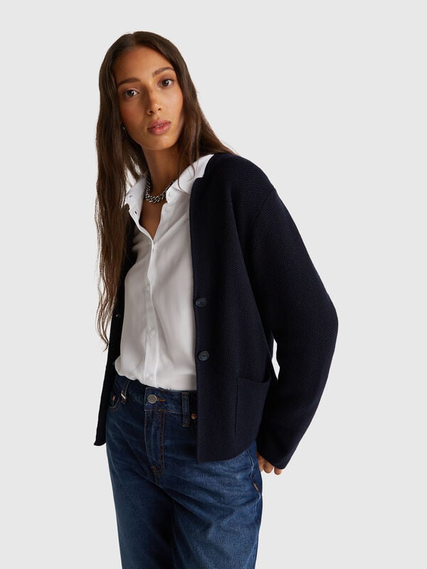 Capa de mezcla de cachemira Mujer