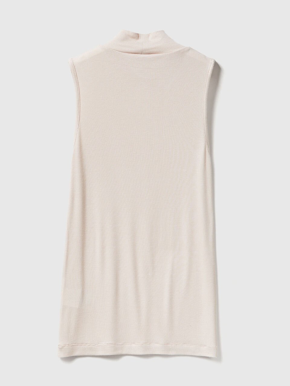 SLEEVELESS SWEATER Mujer image number 2