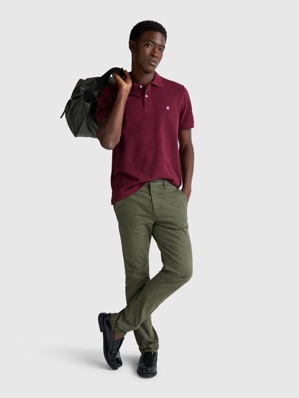 Polo de corte regular Hombre