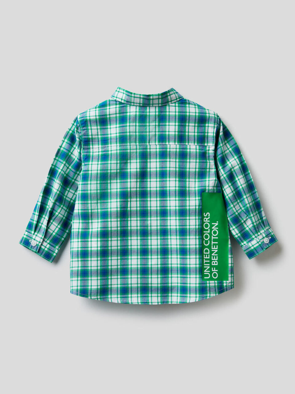 Camisa de cuadros de 100 % algodón image number 2