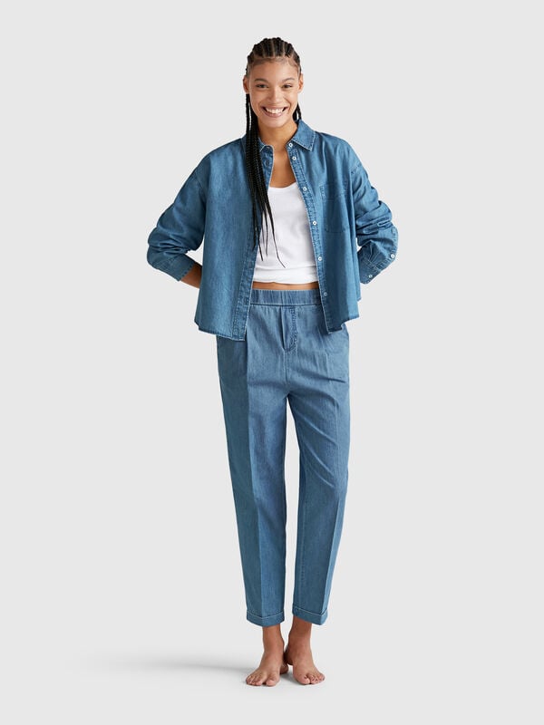 Pantalón cambray Mujer