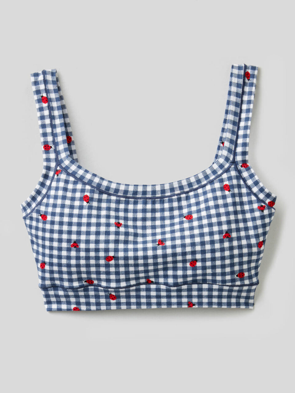 Brassiere estampado super stretch image number 1