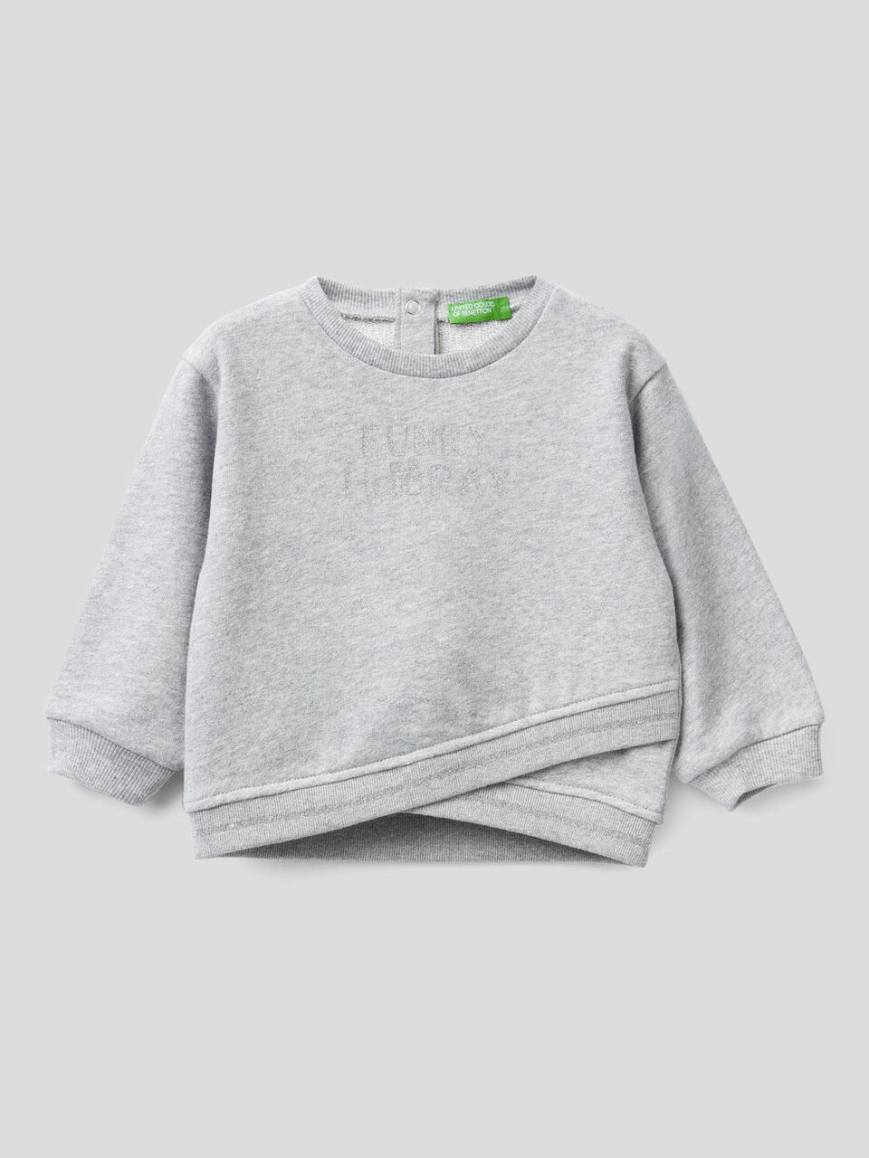 Sudadera con detalle cruzado image number 1