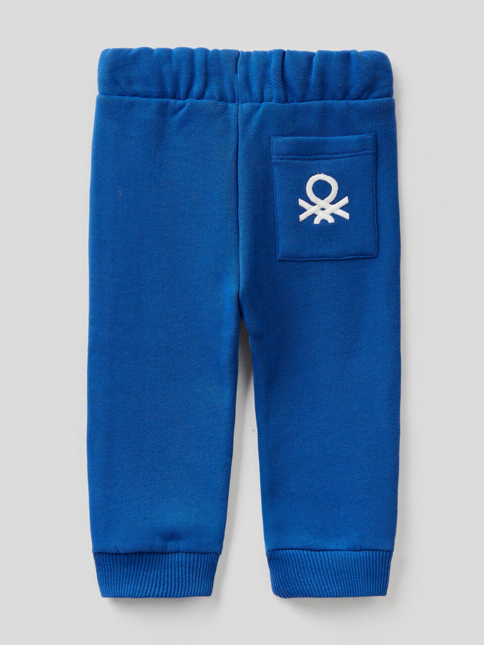 Pantalón de felpa con logotipo bordado image number 2