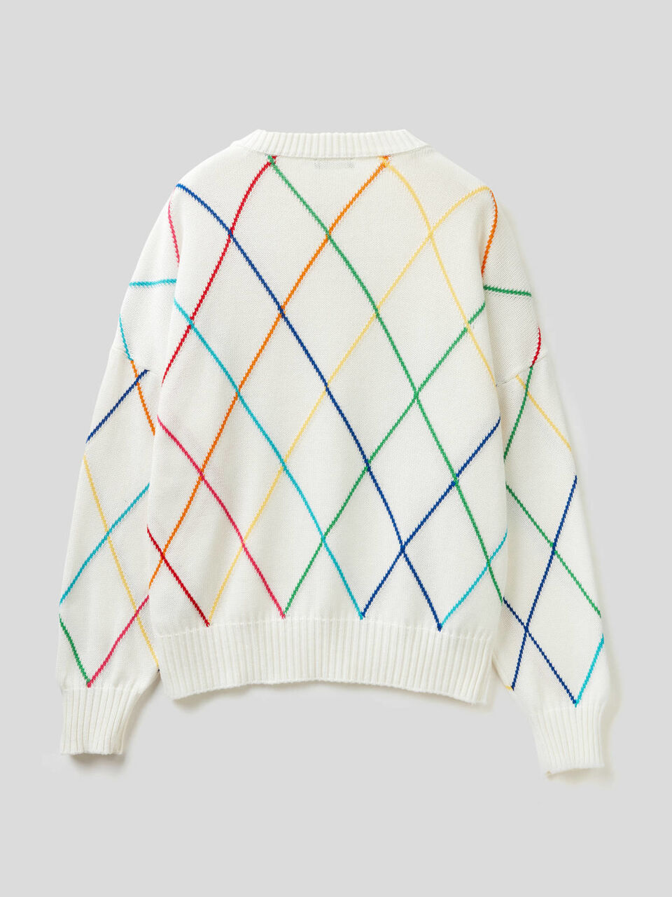 Jersey de rombos multicolor image number 2